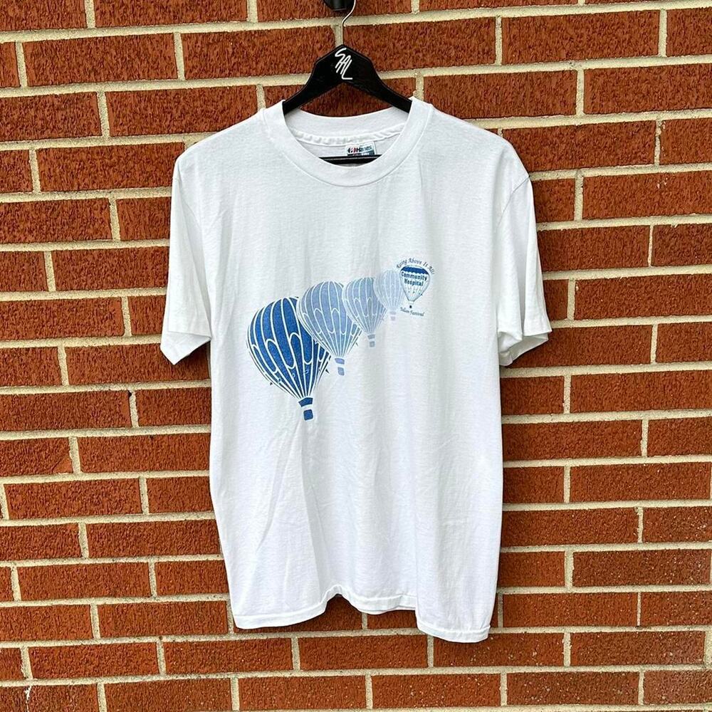 Vintage Balloon Festival Hot Air Balloon Art Shirt